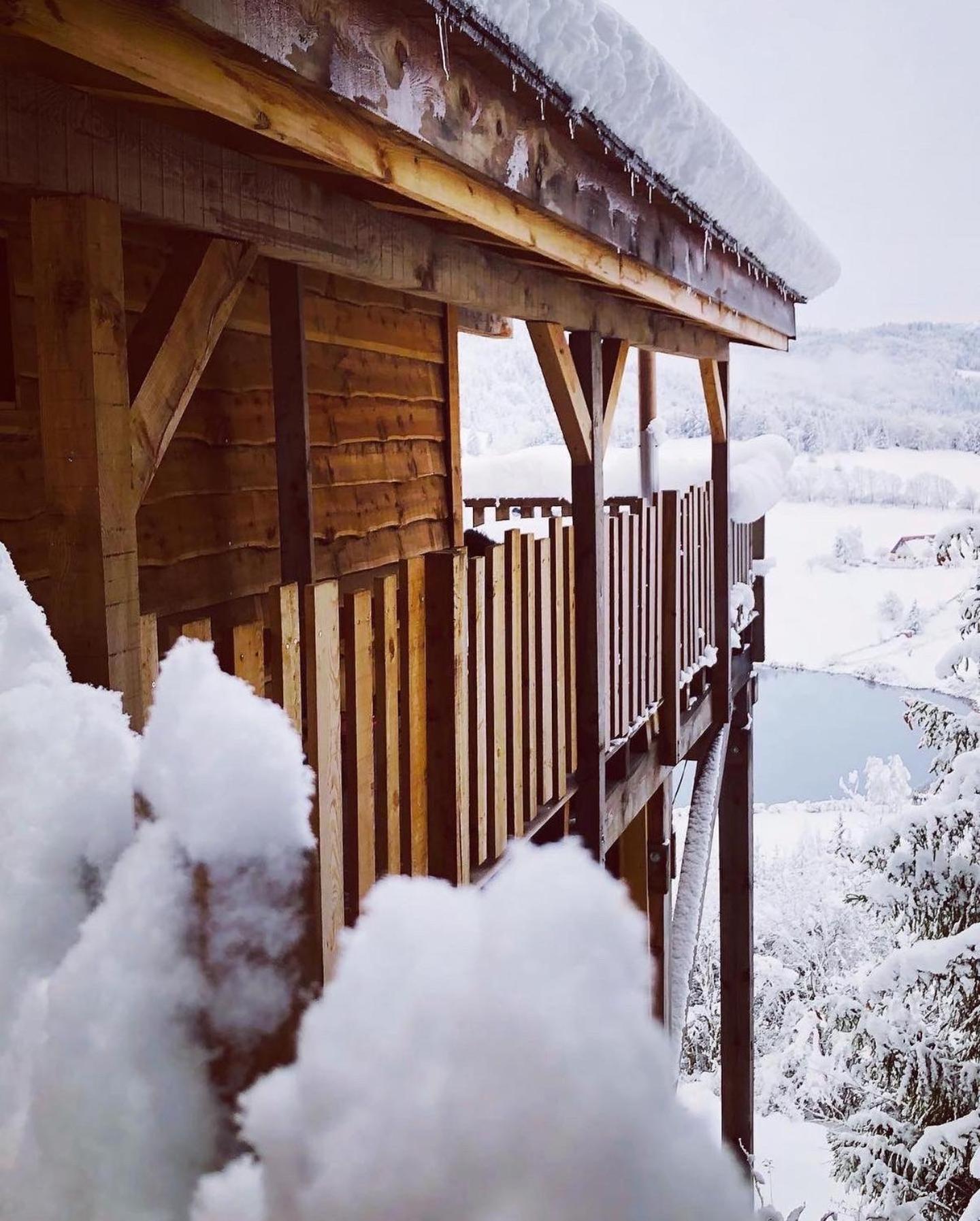 La-Haut Cabanes Perchees La Thuile エクステリア 写真